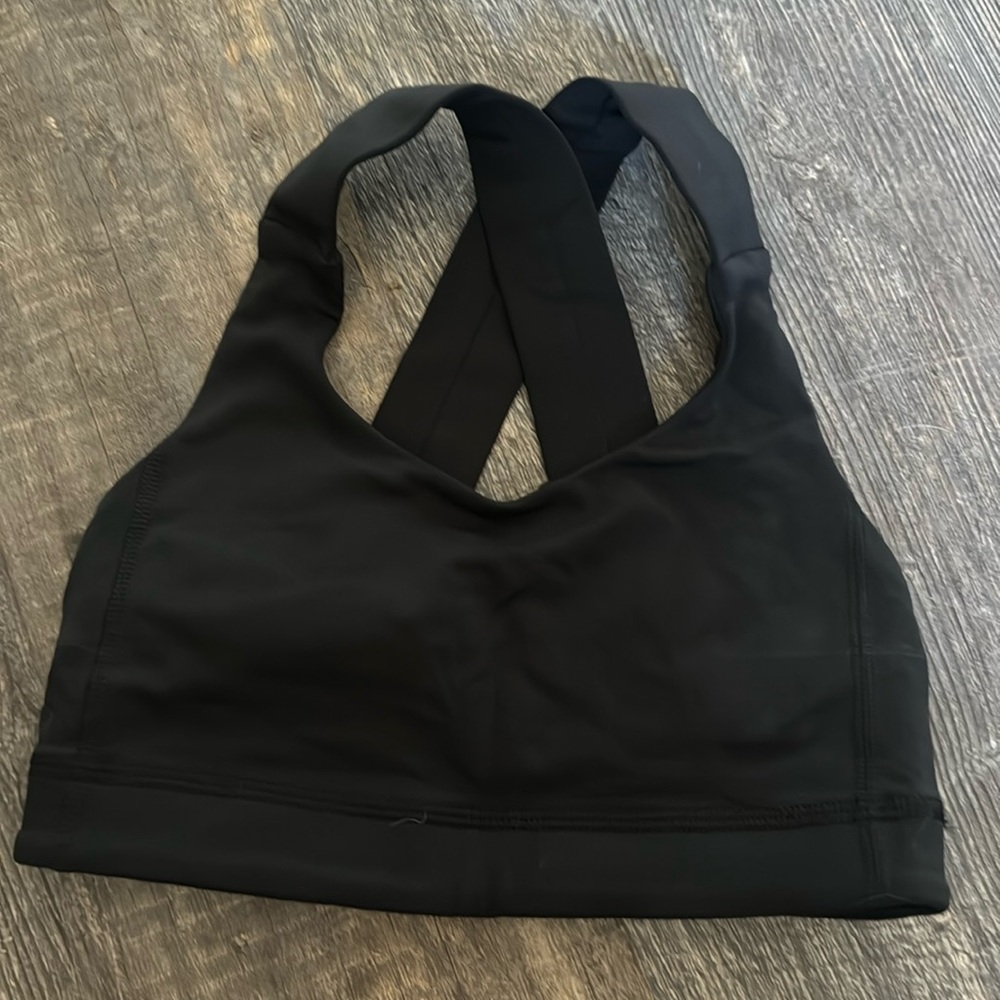 Black Lululemon workout top XS